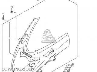 COWLING BODY - GSXR600 2014 (L4) USA (E03)