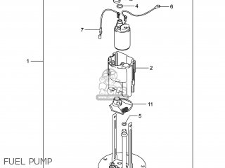 FUEL PUMP - GSXR600 2014 (L4) USA (E03)