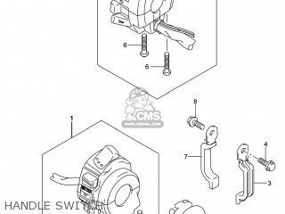 HANDLE SWITCH - GSXR600 2014 (L4) USA (E03)