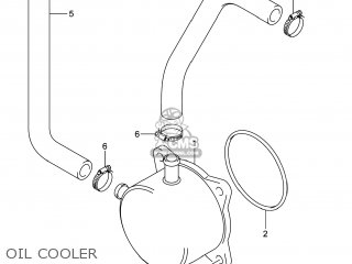 OIL COOLER - GSXR600 2014 (L4) USA (E03)