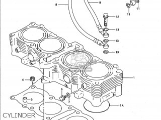 CYLINDER - GSXR600W 1992 (N) USA (E03)