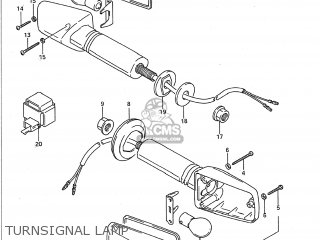 TURNSIGNAL LAMP - GSXR600W 1992 (N) USA (E03)