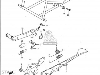 STAND - GSXR600W 1993 (P) USA (E03)