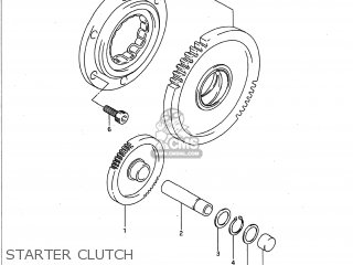 STARTER CLUTCH - GSXR600W 1993 (P) USA (E03)