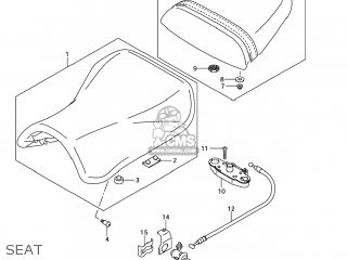 SEAT - GSXR600X 2004 (K4) USA (E03)
