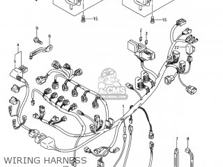 WIRING HARNESS - GSXR600X 2005 (K5) USA (E03)