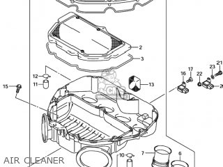 AIR CLEANER - GSXR600Z 2002 (K2) USA (E03)