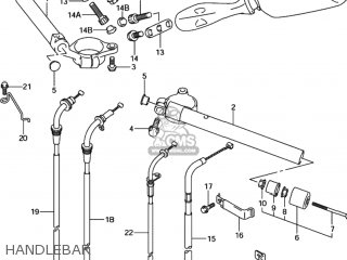 HANDLEBAR - GSXR600Z 2002 (K2) USA (E03)