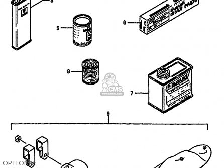 OPTIONAL - GSXR750 1985 (F) (E01 2 4 6 15 16 17 18 21 22 24 25 34 39 53)