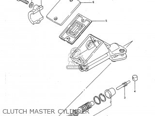 CLUTCH MASTER CYLINDER - GSXR750 1986 (G) USA (E03)