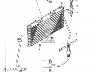 OIL COOLER - GSXR750 1986 (G) USA (E03)