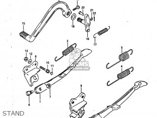 STAND - GSXR750 1986 (G) USA (E03)