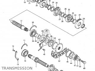 TRANSMISSION - GSXR750 1986 (G) USA (E03)