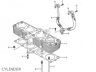 CYLINDER - GSXR750 1987 (H) USA (E03)
