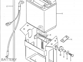 BATTERY - GSXR750 1988 (J) USA (E03)