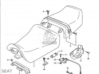 SEAT - GSXR750 1988 (J) USA (E03)