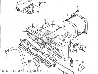 AIR CLEANER (MODEL L - GSXR750 1990 (L) USA (E03)