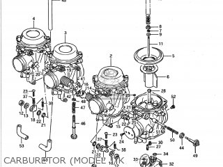 CARBURETOR (MODEL J/K - GSXR750 1990 (L) USA (E03)