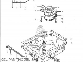 OIL PAN (MODEL J/K) - GSXR750 1990 (L) USA (E03)