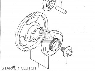STARTER CLUTCH - GSXR750 1990 (L) USA (E03)