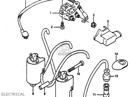 ELECTRICAL - GSXR750 1991 (M) (E01 E02 E04 E15 16 17 18 21 22 24 25 34 39 53)