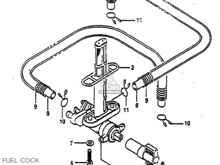 FUEL COCK - GSXR750 1991 (M) (E01 E02 E04 E15 16 17 18 21 22 24 25 34 39 53)