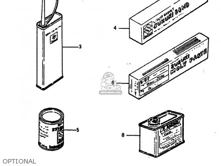 OPTIONAL - GSXR750 1991 (M) (E01 E02 E04 E15 16 17 18 21 22 24 25 34 39 53)