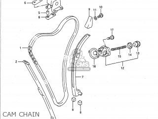 CAM CHAIN - GSXR750 1991 (M) USA (E03)