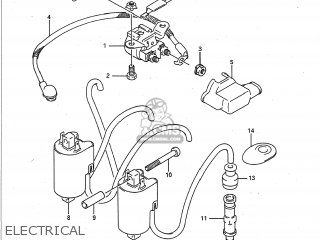 ELECTRICAL - GSXR750 1991 (M) USA (E03)