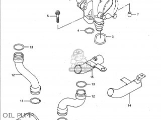 OIL PUMP - GSXR750 1991 (M) USA (E03)