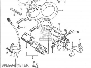 SPEEDOMETER - GSXR750 1991 (M) USA (E03)