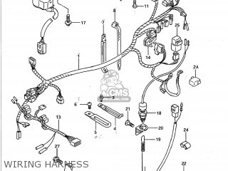 WIRING HARNESS - GSXR750 1991 (M) USA (E03)