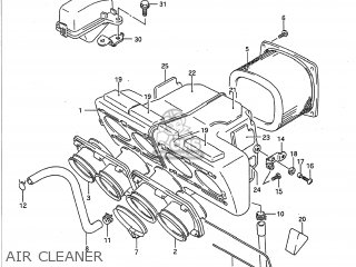 AIR CLEANER - GSXR750 1992 (N) USA (E03)