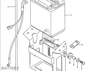 BATTERY - GSXR750 1992 (N) USA (E03)
