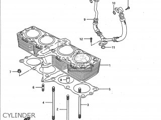 CYLINDER - GSXR750 1992 (N) USA (E03)