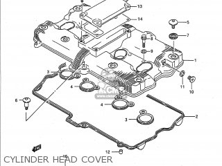 CYLINDER HEAD COVER - GSXR750 1992 (N) USA (E03)