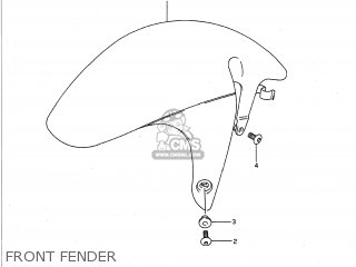 FRONT FENDER - GSXR750 1992 (N) USA (E03)