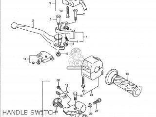 HANDLE SWITCH - GSXR750 1992 (N) USA (E03)