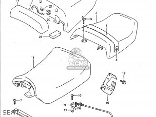 SEAT - GSXR750 1992 (N) USA (E03)