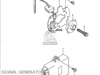 SIGNAL GENERATOR - GSXR750 1992 (N) USA (E03)