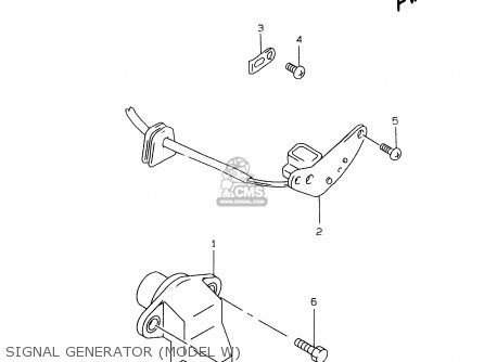 SIGNAL GENERATOR (MODEL W) - GSXR750 1996 (T) (E02 E04 E18 E22 E24 E25 E34 E39) / P37