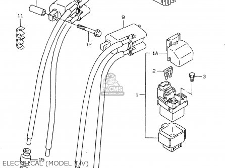 ELECTRICAL (MODEL T/V) - GSXR750 1996 (T) (E02 E04 E18 E22 E24 E25 E34 E39) / P37