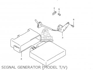 SIGNAL GENERATOR (MODEL T/V) - GSXR750 1996 (T) USA (E03)