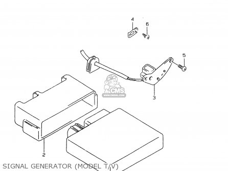 SIGNAL GENERATOR (MODEL T/V) - GSXR750 1997 (V) (E02 E04 E18 E22 E24 E25 E34 E39) / P37