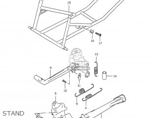 STAND - GSXR750 1998 (W) USA (E03)