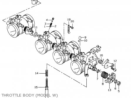 suzuki gsxr750 1999 (x) parts lists and schematics