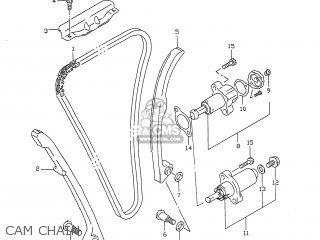 CAM CHAIN - GSXR750 1999 (X) USA (E03)