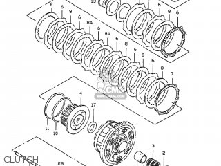 CLUTCH - GSXR750 1999 (X) USA (E03)