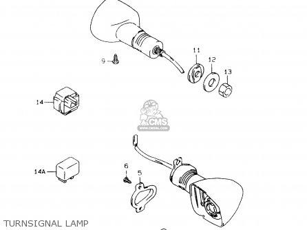 TURNSIGNAL LAMP - GSXR750 1999 (X)