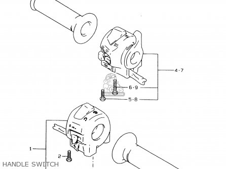 HANDLE SWITCH - GSXR750 1999 (X)
